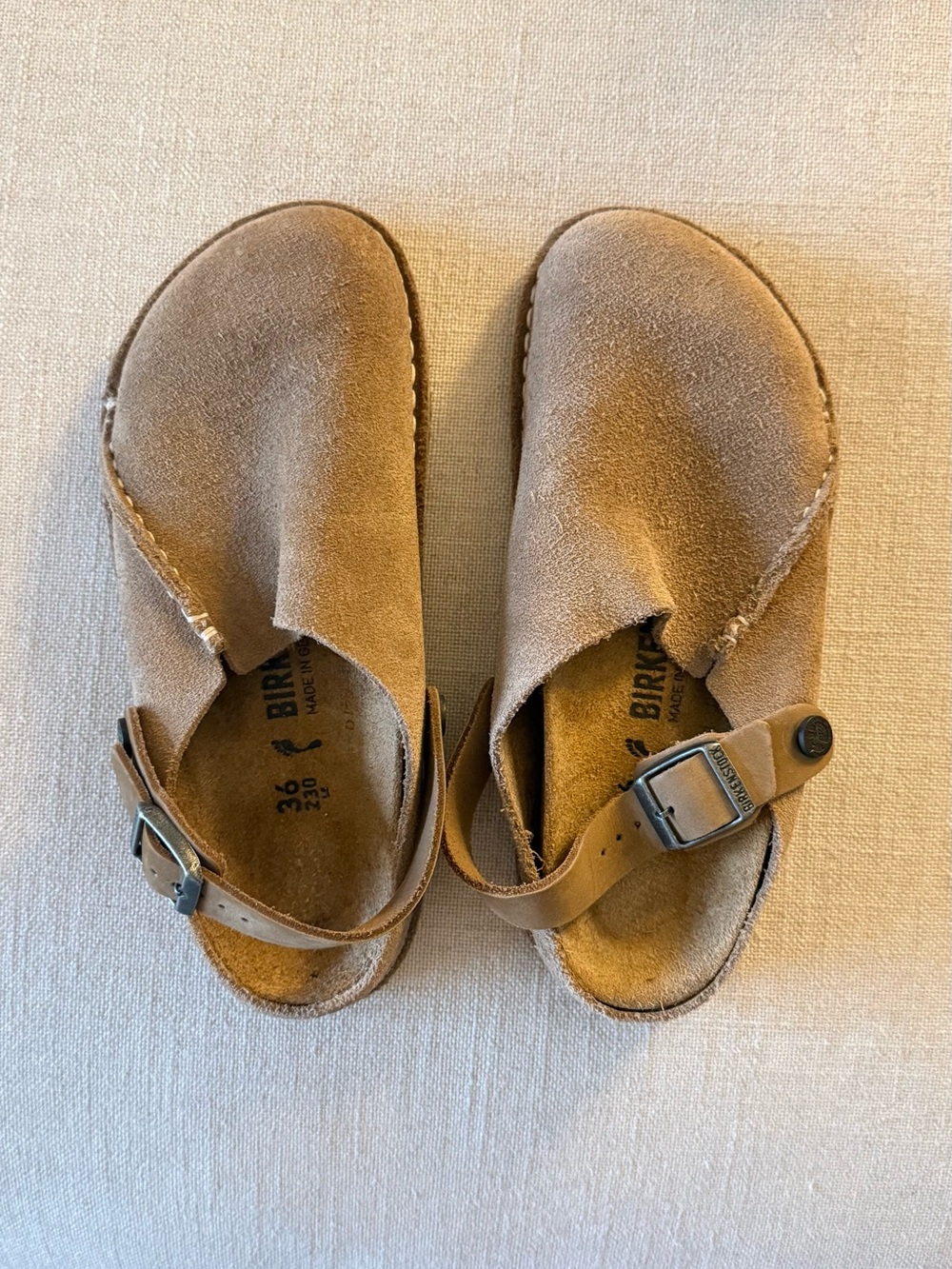 NWOT Birkenstock Lutry Premium Suede Clog